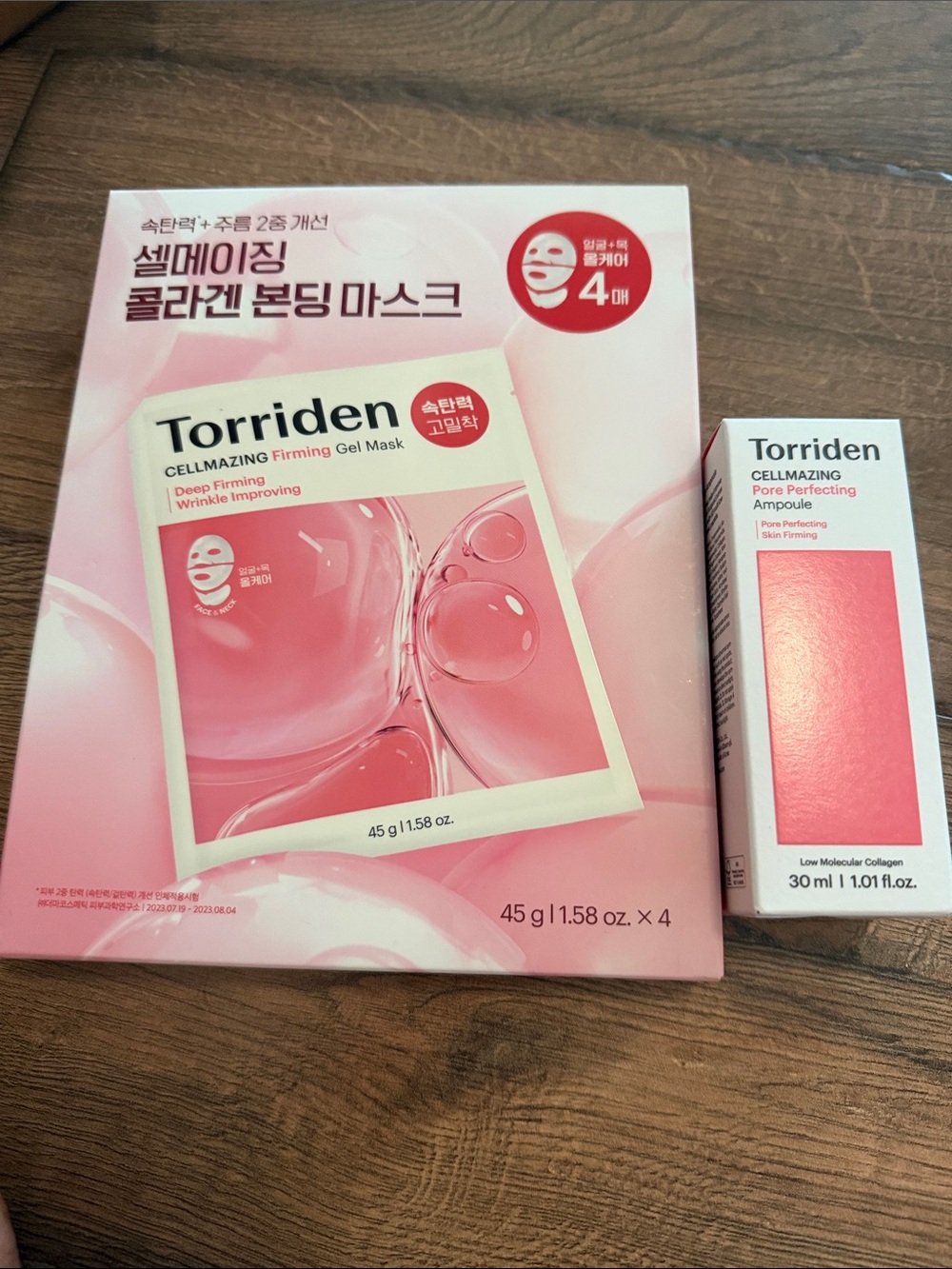 torrid Pink Cellmazing Firming Sheet Mask & Ampoule Duo
